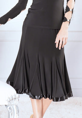 Dance America S906 - 8 Panel Banded Silhouette Skirt