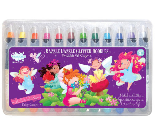 Razzle Dazzle Glitter Doodle Gel Crayons
