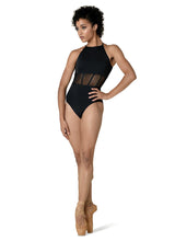 Load image into Gallery viewer, Adult Brigitte Halter Corseted Waist Leotard