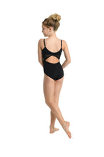 Load image into Gallery viewer, Danz N Motion Kids Alexis Camisole Leotard With Mesh Inserts- 21100C