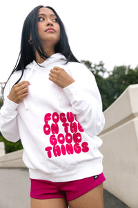 Good Things Hoodie - White | *Adult Exclusive*