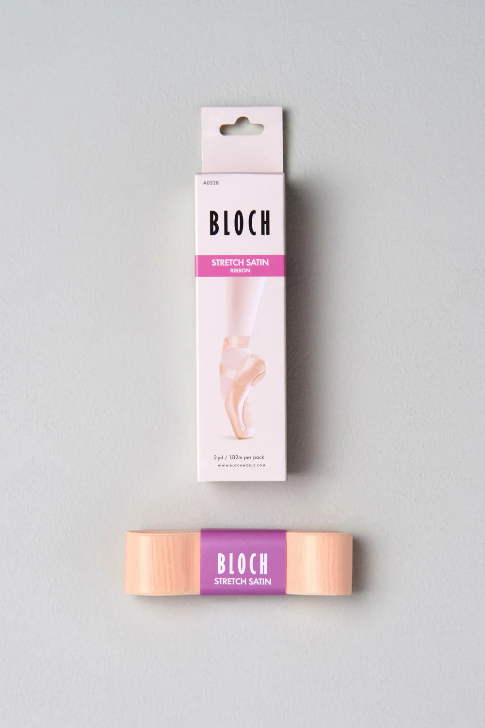 Stretch Satin Ribbon Bloch