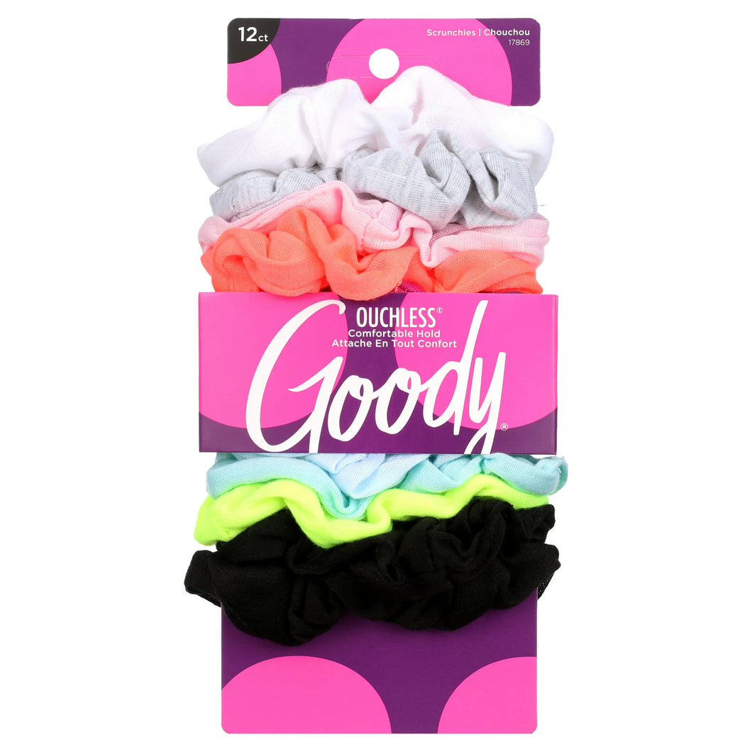 Goody Scrunchie Large Plain Cotton Bright