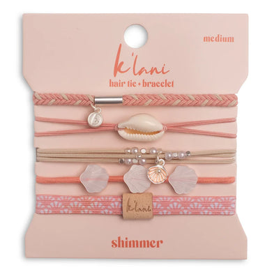 K’lani Shimmer Hair Tie Bracelet