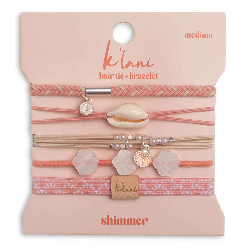 K’lani Shimmer Hair Tie Bracelet
