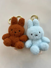 Load image into Gallery viewer, Miffy Limited Creamy Soft Color Fluffy Key ring Bag Charm