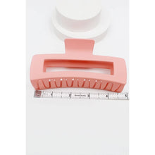 Load image into Gallery viewer, Matte Jumbo Cut Out Rectangle Hair Claw