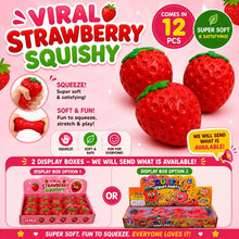 Load image into Gallery viewer, Viral Strawberry Squishy – Soft &amp; Stretchy Stress Toy