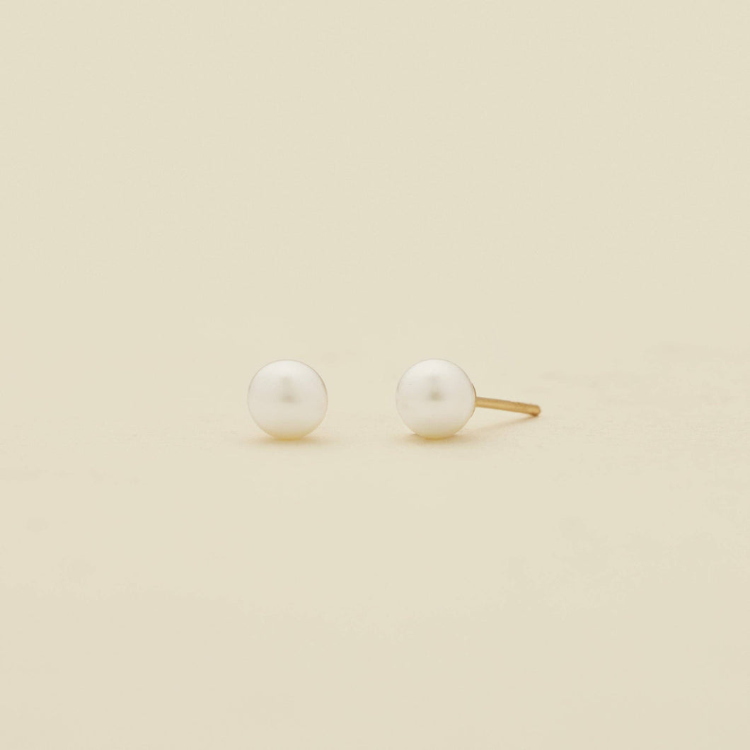 Pearl Stud Earrings