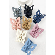Load image into Gallery viewer, Matte Butterfly Hair Claw