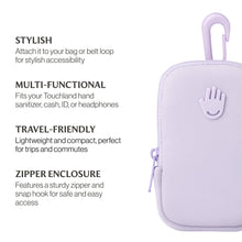 Load image into Gallery viewer, Light Purple Touchette Pouch