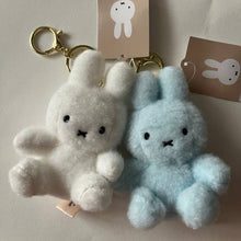 Load image into Gallery viewer, Miffy Limited Creamy Soft Color Fluffy Key ring Bag Charm