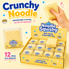 Load image into Gallery viewer, Crunchy Noodle Squishy (ASMR Crunch)