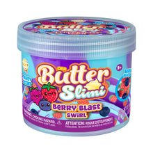 Load image into Gallery viewer, Butter Slimi Berry Blast Swirl Slime