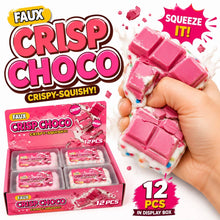 Load image into Gallery viewer, Faux Crisp Choco (Strawberry) –Crispy-Squishy ASMR Chocolate