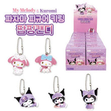 Load image into Gallery viewer, My Melody &amp; Kuromi Pajama keychain Blind Box