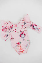 Load image into Gallery viewer, SALE Ballet Beauties L/S Flutter Sleeve Leotard