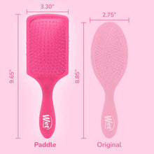 Load image into Gallery viewer, Paddle Detangler - Frost Pink