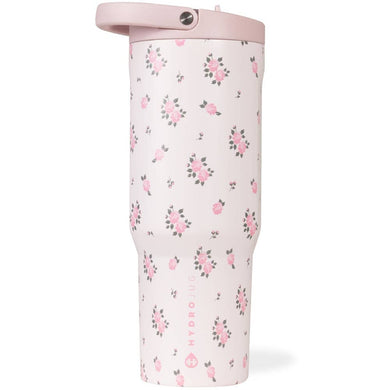 Wildrose Floral 40 oz Sport Water Bottle