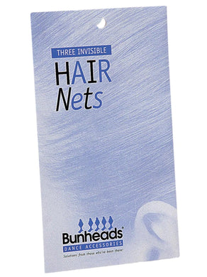 Bunheads Three invisible Hair Nets