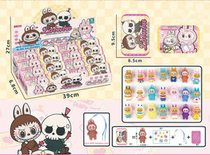 Capsule Labubu Blind Box 16pcs Set