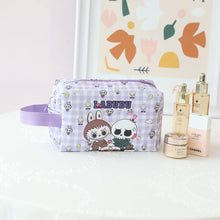 Load image into Gallery viewer, Cute Labubu Makeup Cosmetic Bag With Strap