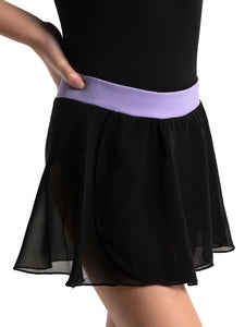 CAPEZIO Color Pop Pull on Skirt - Girls 12020C