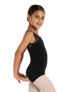 STAR STRUCK MARS MESH BACK LEOTARD - GIRLS 12104C