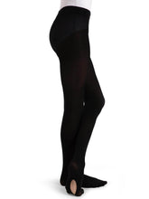 Load image into Gallery viewer, Capezio Ultra Soft Self Knit Waistband Transition® Tight - Girls #1916C