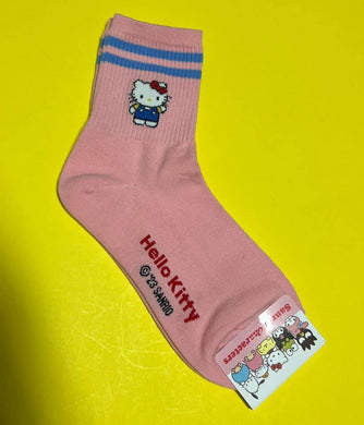 Sanrio Cotton Ankle 2 line Soft Cotton Socks