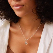 Load image into Gallery viewer, Jude Link Lock Charm Necklace