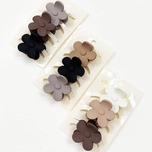 Mini Flower Hair Claw Set new fashion ￼