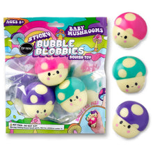 Load image into Gallery viewer, Sticky Bubble Blobbies - Baby Mushrooms