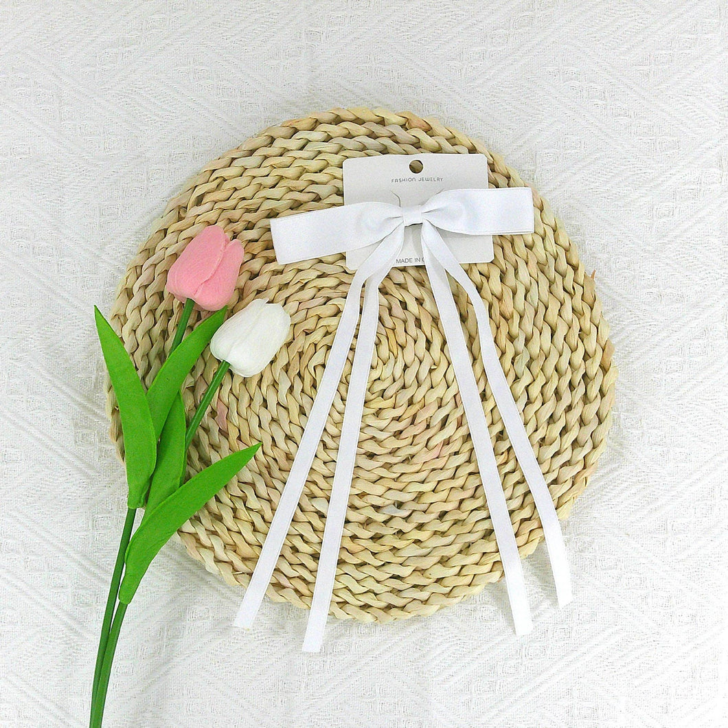 SIMPLE THIN BOW CLIP 4218