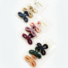 Load image into Gallery viewer, Mini Knotted Hair Claw Set. New fashion. ￼