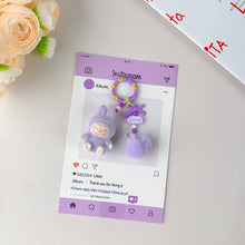 Load image into Gallery viewer, Labubu Keychain for Girls,Car Key Accessory