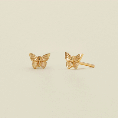 Butterfly Stud Earrings