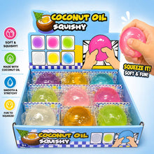 Load image into Gallery viewer, Coconut Oil Balls Squeeze Toy — Stretchy Stress Relief