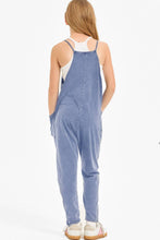 Load image into Gallery viewer, Kids Mineral Wash Drop Crotch Jumpsuit/Onesie