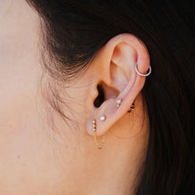 Load image into Gallery viewer, Mini Live in Hoop Earrings