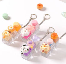 Load image into Gallery viewer, Trending DIY Keyboard Keychain Kit – Clickable 3-Keycap Set!