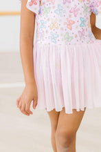 Load image into Gallery viewer, Springtime Bows S/S Twirl Leotard