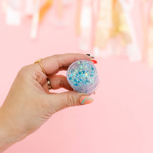 Blue Hair Glitter