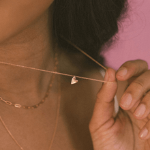 Load image into Gallery viewer, Mini Sweetheart Stacker Necklace