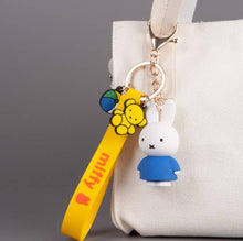 Load image into Gallery viewer, Miffy Charaters Figure keychain