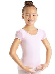 CAPEZIO GLITTER GLAM PUFF SLEEVE LEOTARD - 11886C