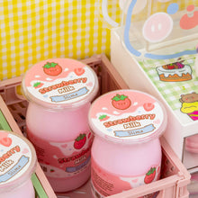 Load image into Gallery viewer, Strawberry Milk Glossy Slime (9pcs/case)