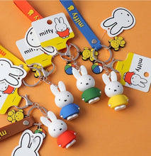 Load image into Gallery viewer, Miffy Charaters Figure keychain