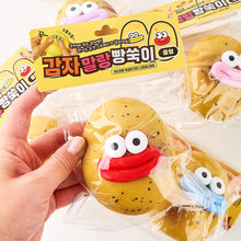 Load image into Gallery viewer, Potato Mochi Squishy (Medium) –Soft &amp; Stretchy Stress Relief