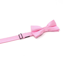 Load image into Gallery viewer, Poly Woven Men&#39;s Banded Bow Tie and Hanky Set - BTH6308